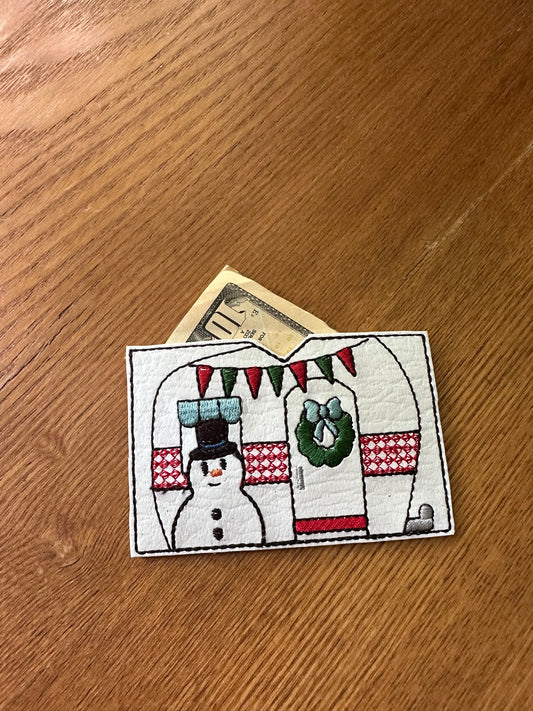 Snowman Camper